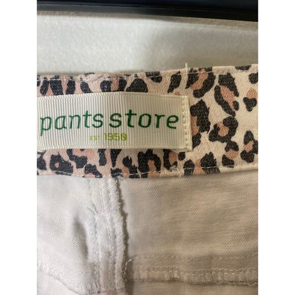 Pants Store Leopard Print Denim Sz Small - Picture 3 of 3